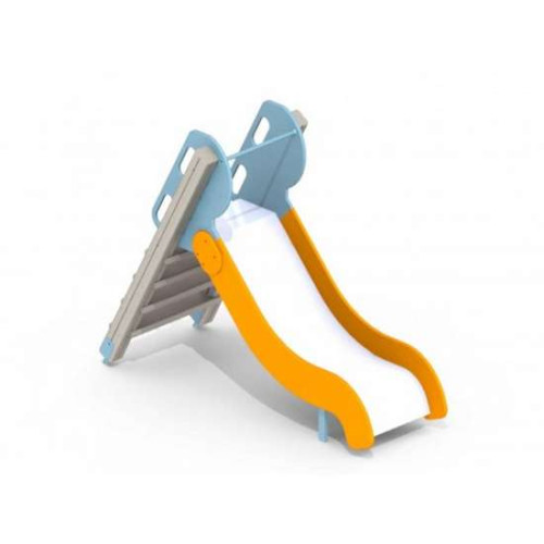 Детская металлическая горка для самых маленьких