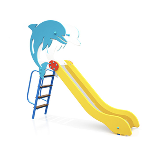 Горка детская Дельфин mini уличная