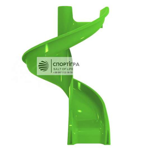 Висока гірка спіральна на висоту 2 метра