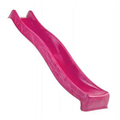 Горка спуск 3 м tsuri для дітей на майданчик малинова