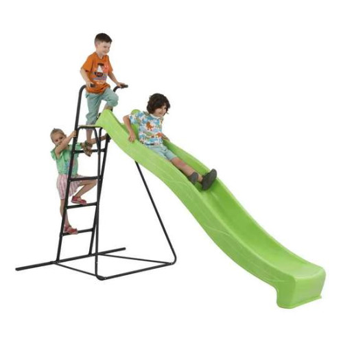 Драбинка металева висотою 150 см з гіркою спуск 3 м Tsuri (колір спуску на вибір)