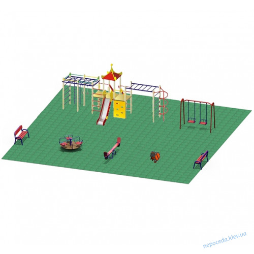 Ігрове Обладнання для дитячого майданчика №7 Ігрове Обладнання для дитячого майданчика №7