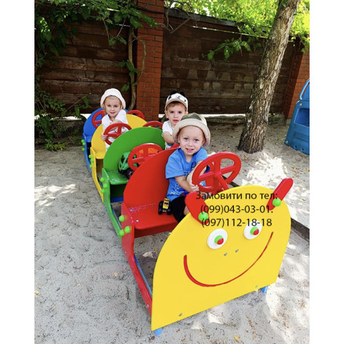 Дитячий ігровий елемент "Сороконіжка"