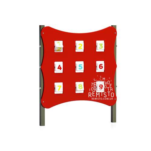 Детская игровая панель "Цифры" в садик Детская игровая панель "Цифры" в садик