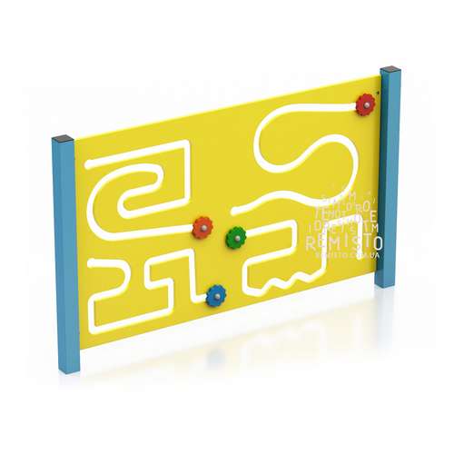 Детская игровая панель "Лабиринт 1" на площадку Детская игровая панель "Лабиринт 1" на площадку