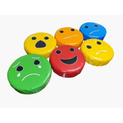 Дитячий ігровий набір м'яких модулів "Емоції" 30 см