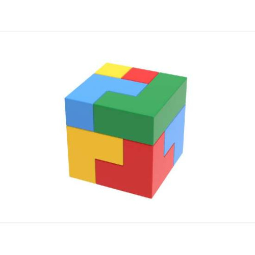 Дитячий ігровий модульний набір Кубик Сома різнокольоровий