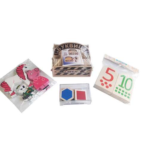 Набор дидактического материала для Детских Учебных Заведений эконом