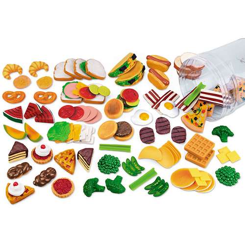 Развивающий игровой набор Ассортимент продуктов (100 шт)