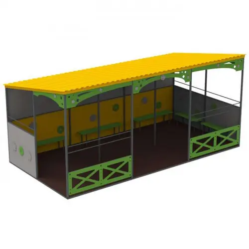 Альтанка Rancho Play з лавками та підлогою