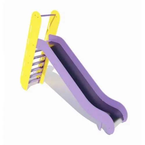 Гірка спуск мала. Дитячі металеві гірки для вулиці