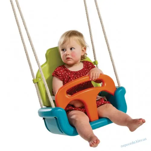 Гойдалки дитячі підвісні 3 в 1 (бірюзові)
