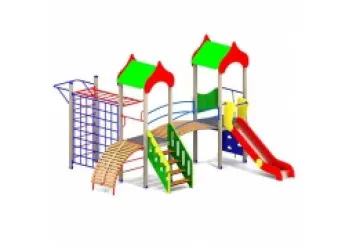 Детские площадки во двор металлические