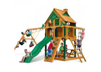 Детские площадки деревянные