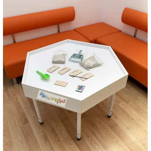 Детский стол для рисования песком с подсветкой, песком и с телескопическими ножками ✅ хорошие характеристики