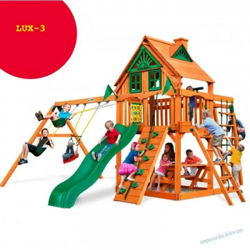 Майданчик ігровий c доповненням-рукоходом "Люкс-3"