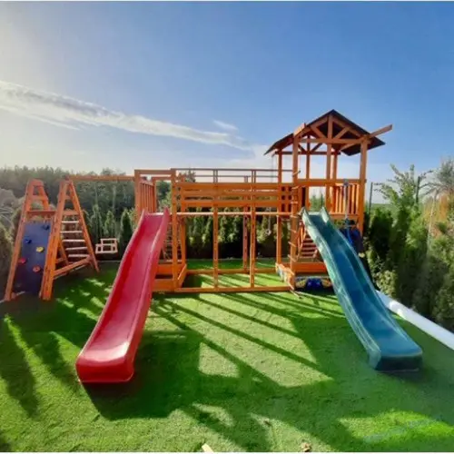 Ігровий комплекс "Казка 12" з дерева вуличний