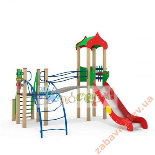 Дитячий майданчик "Іллюша" ігровий вуличний Дитячий майданчик "Іллюша" ігровий вуличний