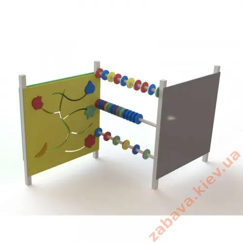 Ігровий елемент "Інтерактивна панель з рахунками" у двір Ігровий елемент "Інтерактивна панель з рахунками" у двір