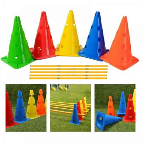 Детские конусы для эстафет с регулировкой высоты Прыг Скок