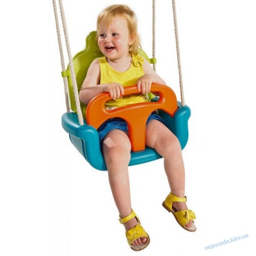 Качели детские подвесные 3 в 1 (бирюзовые) пластиковые ✅ хорошие характеристики Качели детские подвесные 3 в 1 (бирюзовые) пластиковые ✅ хорошие характеристики