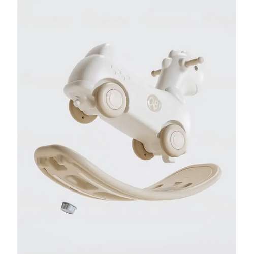 Детская лошадка-качалка 2в1 Zubik кофейный ✅ хорошие характеристики Детская лошадка-качалка 2в1 Zubik кофейный ✅ хорошие характеристики