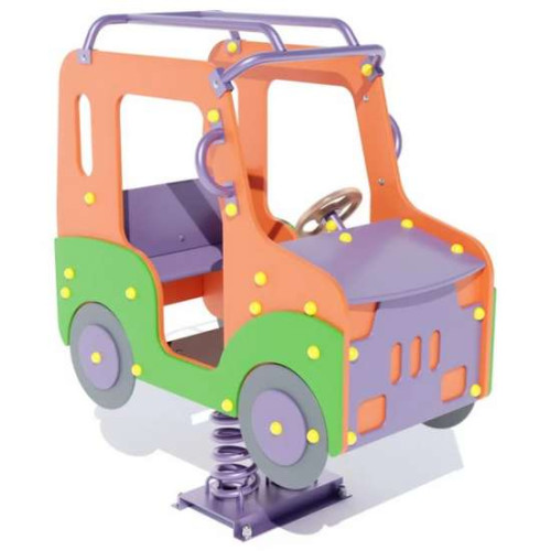 Гойдалки на пружинці Дитячі Джип DIO118