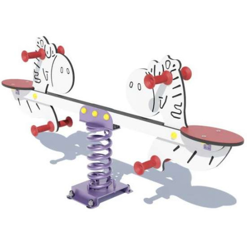 Дитяча пружинка-балансир "Зебри" для вулиці
