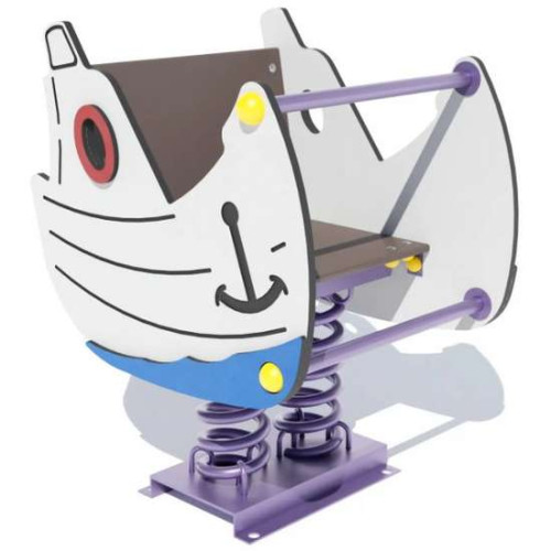 Дитяча пружинка "Кораблик" на майданчик