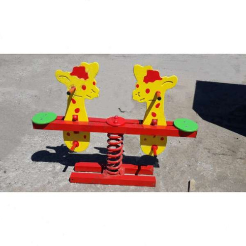 Пружинка Жирафы детская уличная качеля Пружинка Жирафы детская уличная качеля
