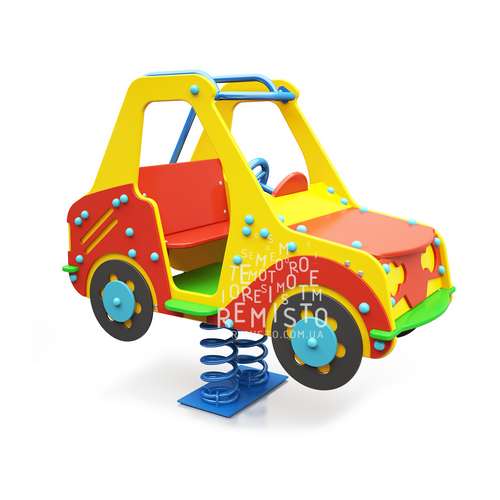 Качели на пружинке "Автомобиль" на детскую площадку Качели на пружинке "Автомобиль" на детскую площадку