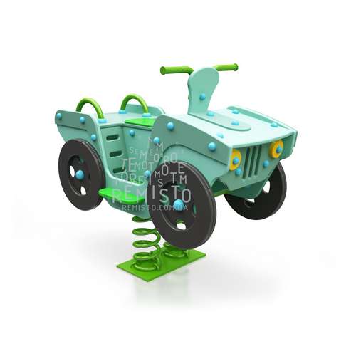 Гойдалка на пружинці “Квадроцикл” вулична дитяча