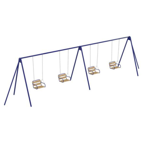 Качели 4-х местные Океан для улицы на детскую площадку