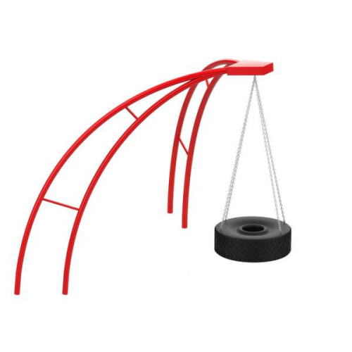 Качели во двор "Ураган" из покрышки детские Качели во двор "Ураган" из покрышки детские