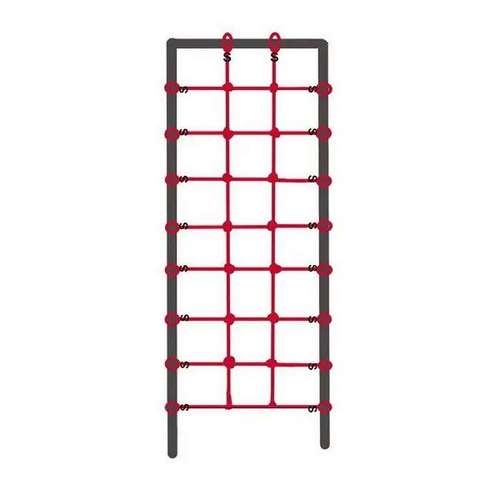 Сетка для лазанья из S-Hook, 0,75*2 м красного цвета Сетка для лазанья из S-Hook, 0,75*2 м красного цвета