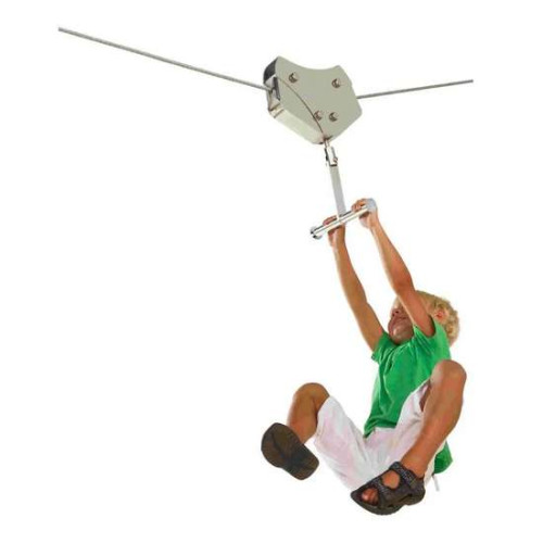 Канатная дорога ZIP WIRE из нержавеющей стали