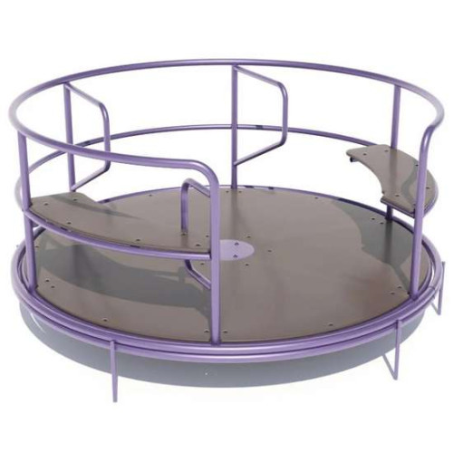 Карусель металева для дітей з ОФМ на майданчик