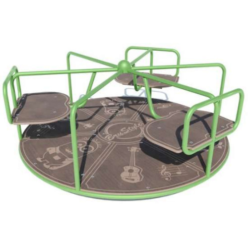 Детская карусель на 6 мест уличная на детскую площадку Детская карусель на 6 мест уличная на детскую площадку