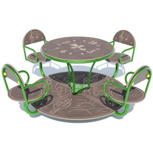 Дитяча 4-місна карусель Класик на майданчик