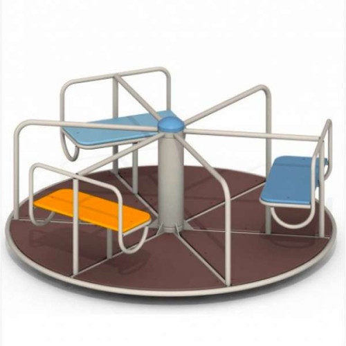 Качели Карусель большая, цвет голубой шестиместная Качели Карусель большая, цвет голубой шестиместная