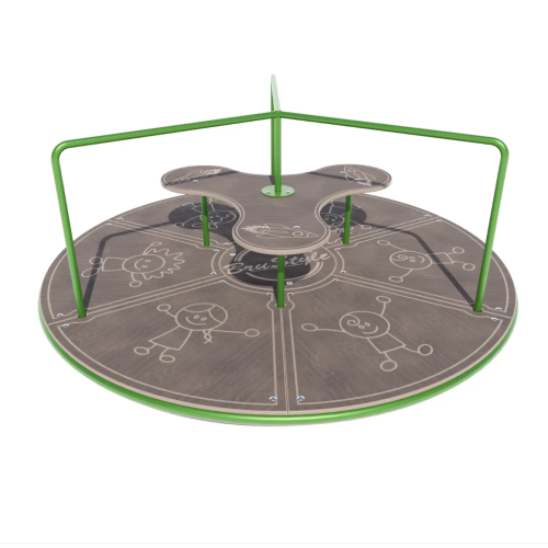Дитяча гойдалка карусель Карлсон вулична із пластику hdpe