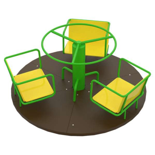 Карусель со штурвалом Покрути-Ка детская на площадку ✅ хорошие характеристики Карусель со штурвалом Покрути-Ка детская на площадку ✅ хорошие характеристики