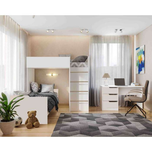 Кровать с мебелью Bed-room 3 (различные цвета) 190х90см