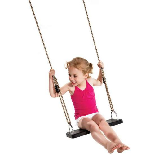 Резиновое сиденье для качелей на веревках Резиновое сиденье для качелей на веревках