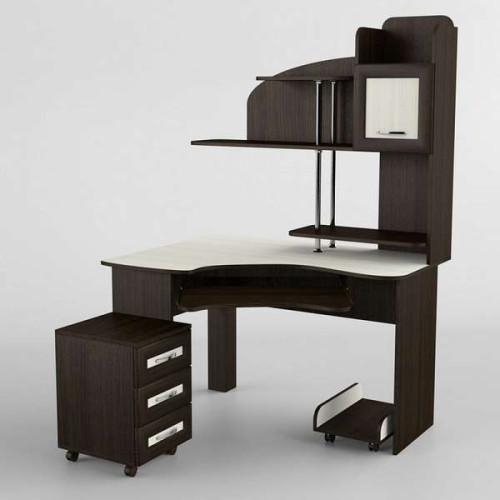 Угловой письменный стол СК-223 для работы за компьютером