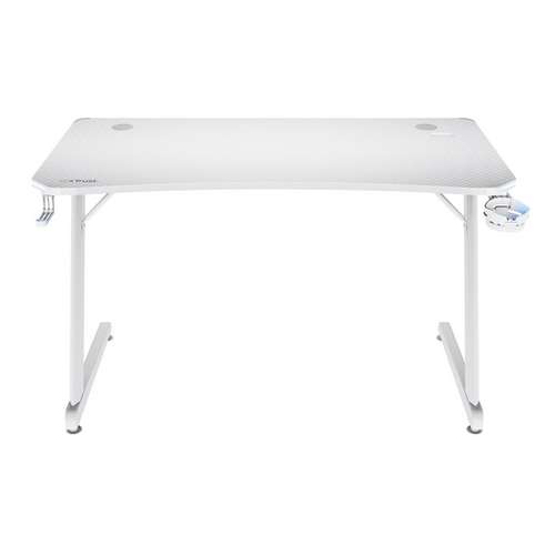 Стіл геймерський білий Trust GXT 709W LUMINUS 120х74см RGB підсвітка купити за ціною 7 999 грн. Стіл геймерський білий Trust GXT 709W LUMINUS 120х74см RGB підсвітка купити за ціною 7 999 грн.