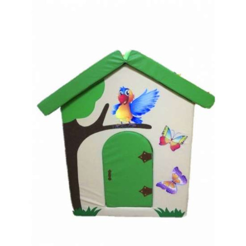 Дитячий м'який будиночок Попугайчик в ігрову кімнату