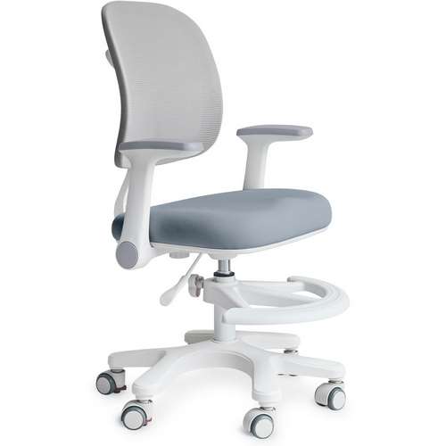 Детское кресло Mealux Atlas Air Dark Blue на колесиках