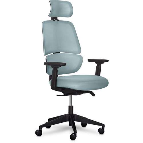 Кресло Mealux Leo Air Plus Grey/Blue