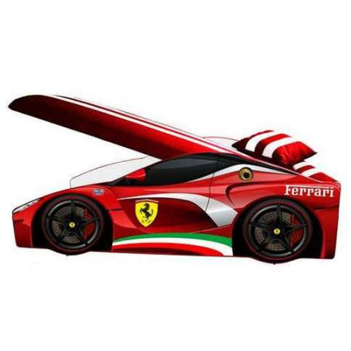 Машинка кровать для мальчика Ferrari Элит 70x150 + матрас ✅ хорошие характеристики Машинка кровать для мальчика Ferrari Элит 70x150 + матрас ✅ хорошие характеристики фото3